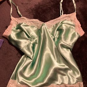 magazine top with lace